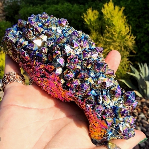 HUGE, Brilliant Titanium Aura Quartz Specimen- Very Powerful! - Picture 1 of 15